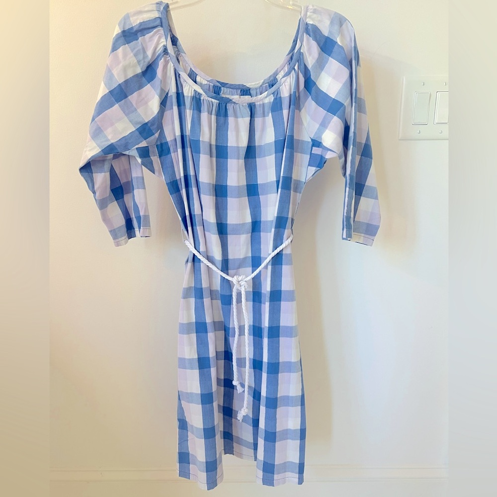 AO American outfitters check dress size S